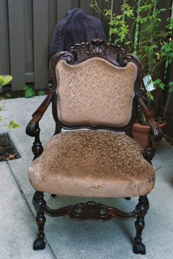 Victorian Rococo style Arm chair