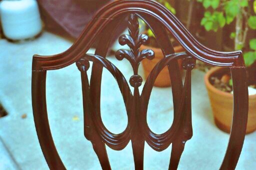 Federal carved mahogany side-chair