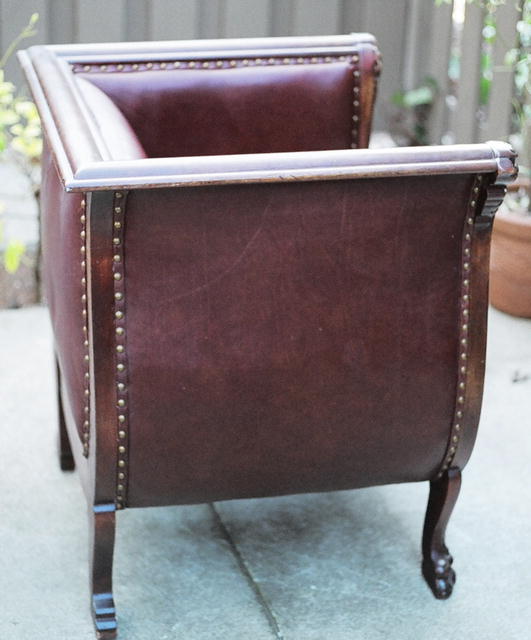 Empire Chair w/ Lion's head motif
