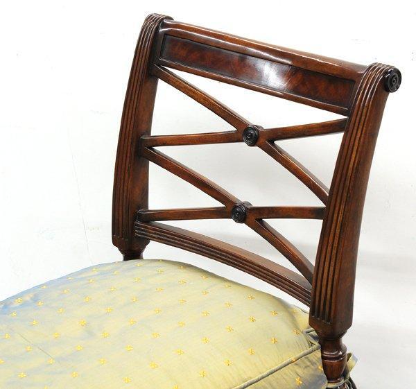 Regency style window bench