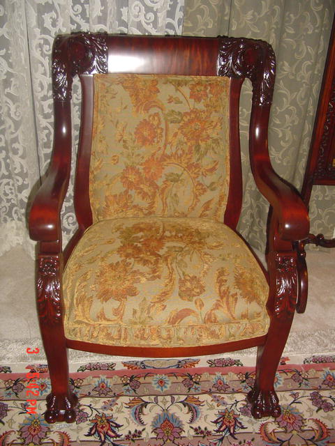 Empire Mahogany Chair