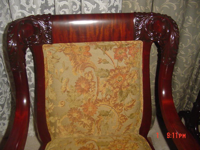 Empire Mahogany Chair