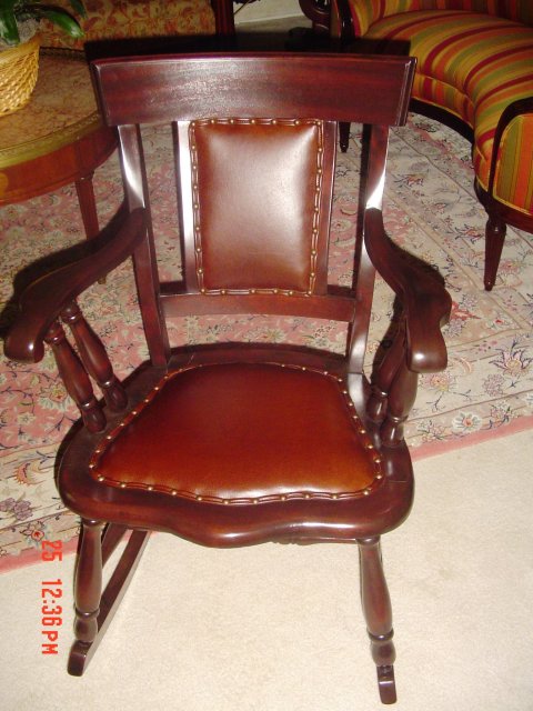 Mahogany Rocker