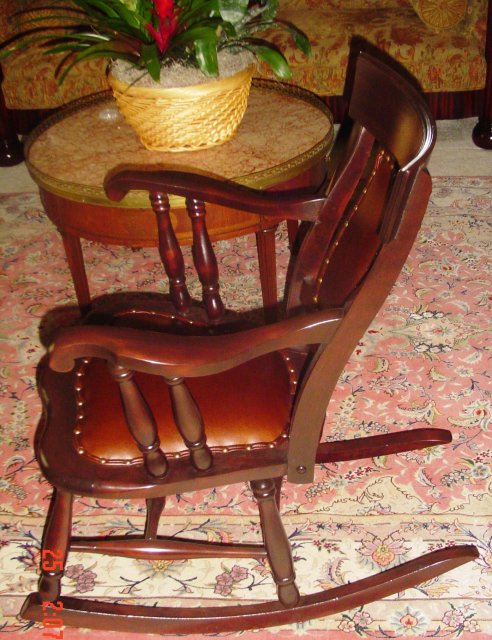 Mahogany Rocker