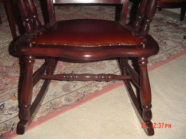 Mahogany Rocker