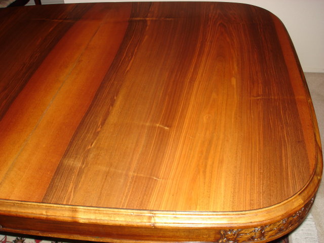 French Art Nouveau walnut Dining Table
