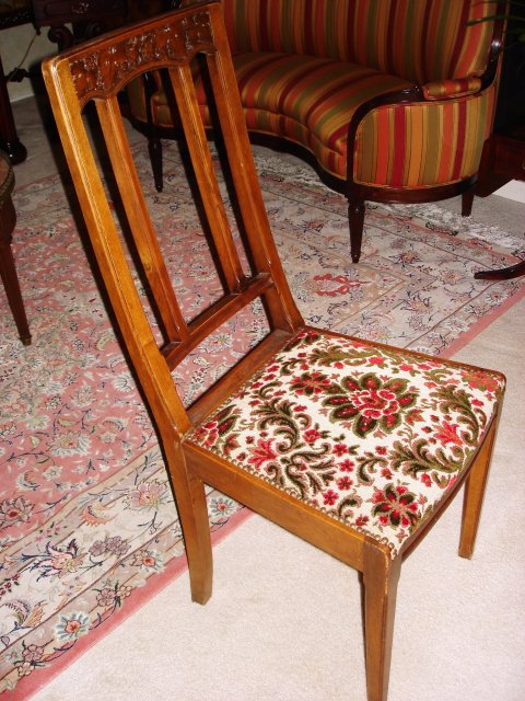 French Art Nouveau chairs
