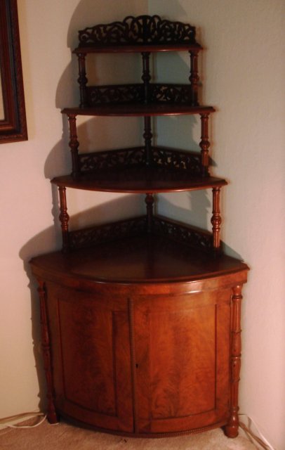 Rococo Corner Cabinet