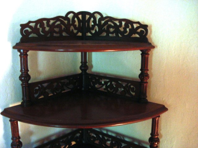 Rococo Corner Cabinet
