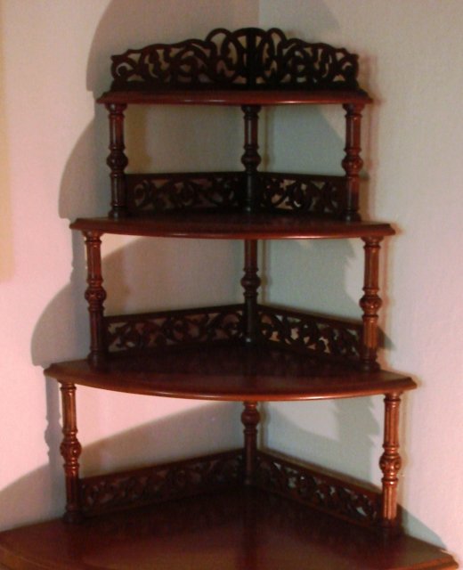 Rococo Corner Cabinet