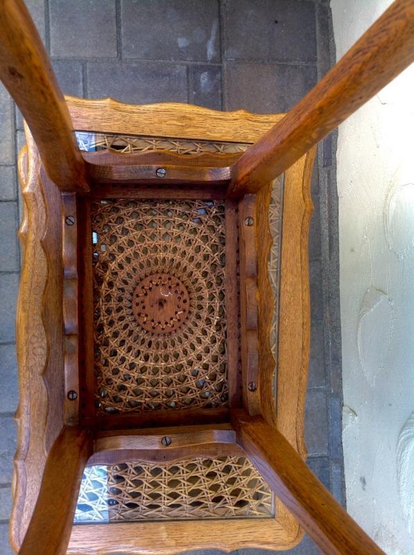 Antique Oak Nesting Tables