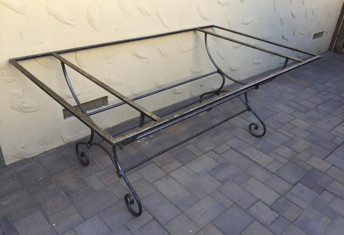 French Butcher's dining table base