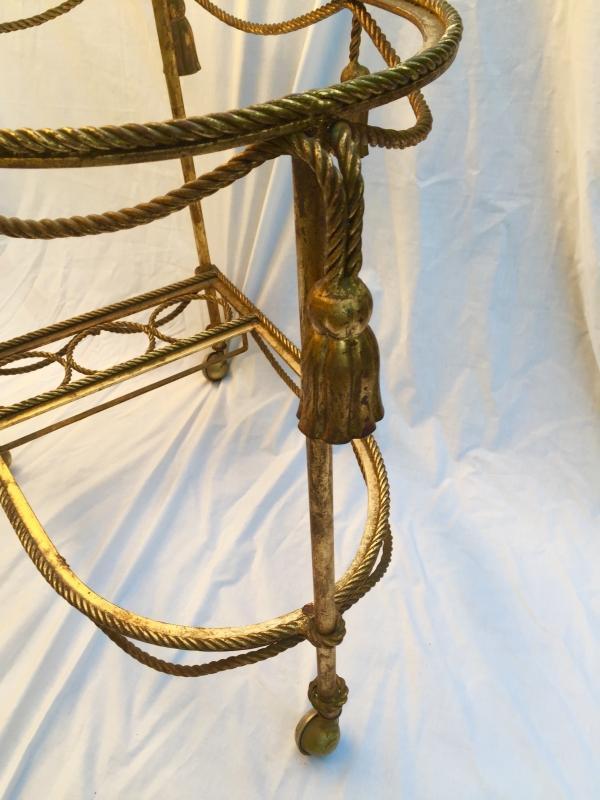 Hollywood Regency vintage Italian Bar Cart