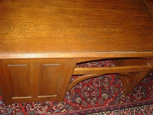 Antique Oak Child Desk