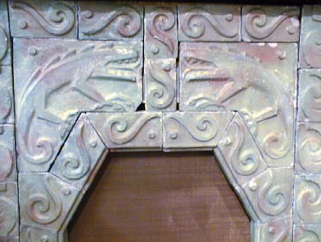 Tile Fireplace Surround Arts & Crafts