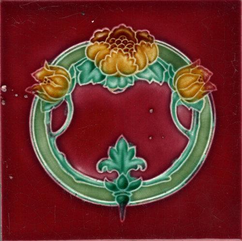 Art Nouveau Tile
