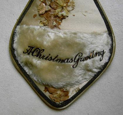 Victorian Christmas jewlery holder