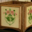 Art Nouveau Tile Planter