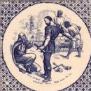 Antique Picture Tile Wedgwood