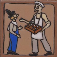Arts & Crafts Tile Mosaic Nursery