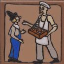 Arts & Crafts Tile Mosaic Nursery