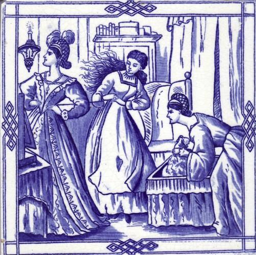 English Transfer Tile Cinderella