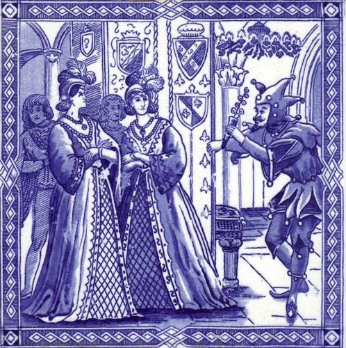 English Transfer Tile Cinderella