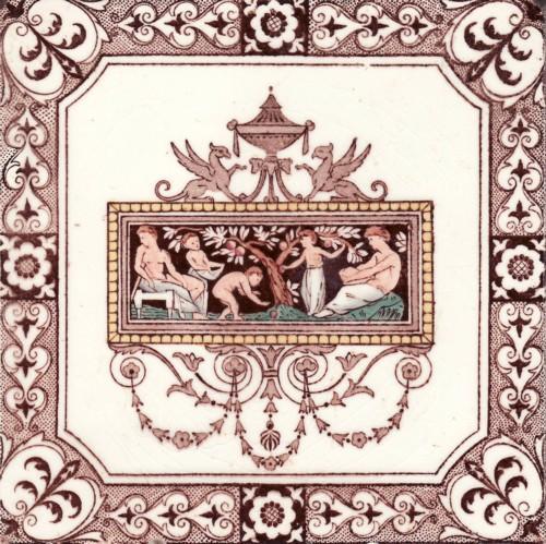 English Transfer Tile Wedgwood