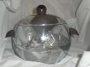 WestBend Co. Chrome Hot & Cold Server