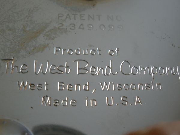 WestBend Co. Chrome Hot & Cold Server