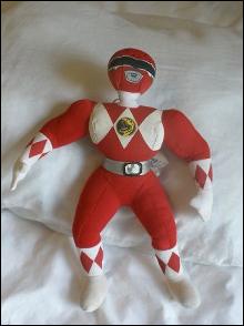 Saban Red Power Ranger Stuffed Doll