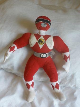 Saban Red Power Ranger Stuffed Doll