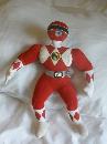 Saban Red Power Ranger Stuffed Doll