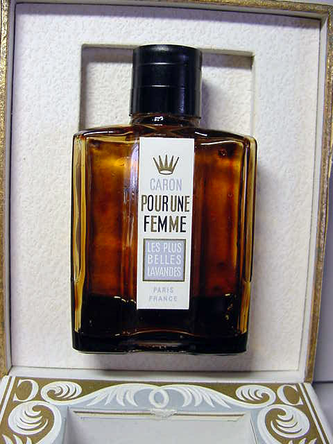 Caron perfume bottle with box.