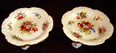 HAMMERSLEY Compotes - PAIR - Signed F Howard