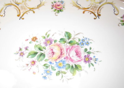 LIMOGES Server ORMOLU Mounts - Hand Painted -
