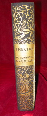 THEATRE Somerset Maugham Hardcover First Printing 1937