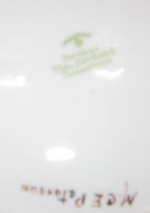 HAVILAND Limoges LARGE Oval Bowl - HAND PAINTED -