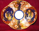 Hokutosha Miniature Imari Cup & Saucer Occupied Japan