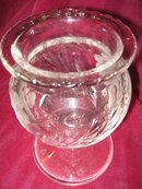 HAWKES Iris Footed Vase - ANTIQUE -