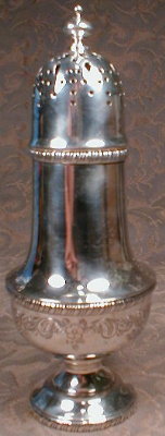 STERLING Whiting Muffineer Sugar Caster