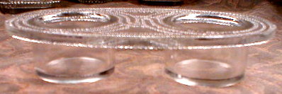 R Lalique SAINT GALL Cruet Holder - SIGNED -