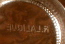 R Lalique SAINT GALL Cruet Holder - SIGNED -