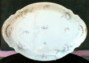 HAVILAND Limoges PLATTER Roses Large -ANTIQUE-