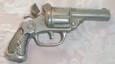 BULLDOG Cap TOY Gun VINTAGE Cast Iron