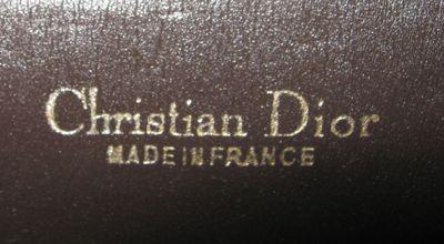 Christian Dior Clutch Bag - DIOR Logo Print -