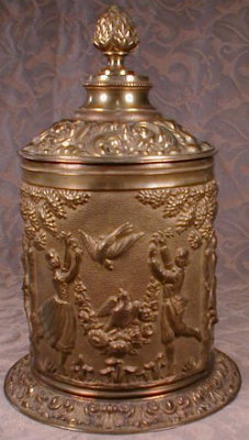 Humidor BRONZE - ANTIQUE - Classical STYLE