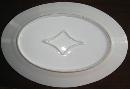 European Hand Painted Scenic Platter - ANTIQUE -