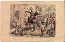 John Leech Etchings 1864. 8 plates from Comic History of England