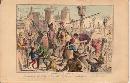 John Leech Etchings 1864. 8 plates from Comic History of England